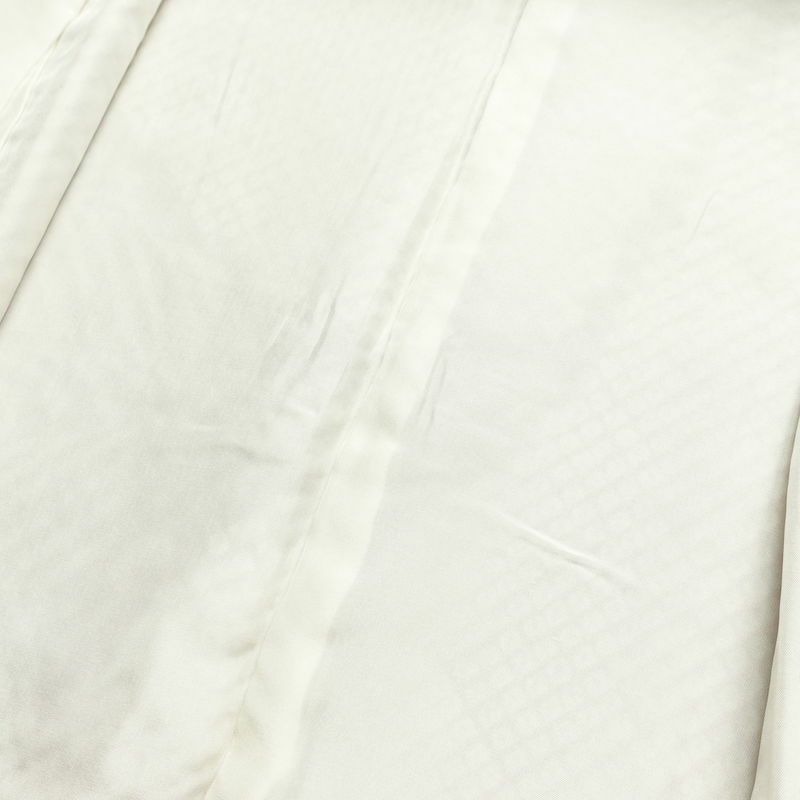 訪問着 絞り 総絞り 正絹 流水・波柄 袷仕立て 身丈152cm 裄丈63.5cm 着物 ピンク_画像19