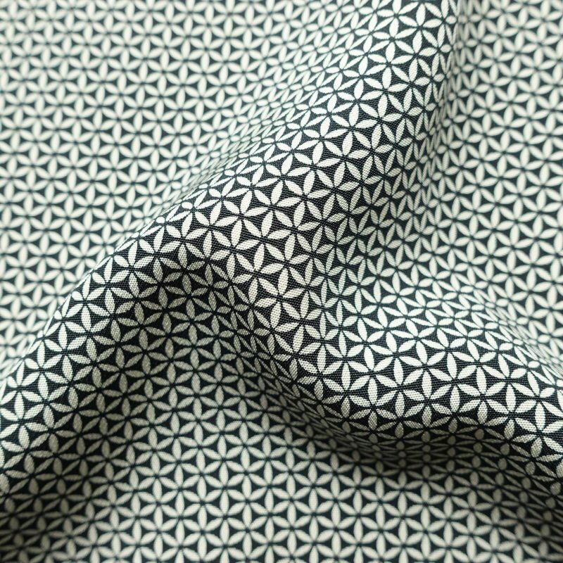 小紋 正絹 古典柄 袷仕立て 身丈156cm 裄丈64cm 着物 黒_画像21