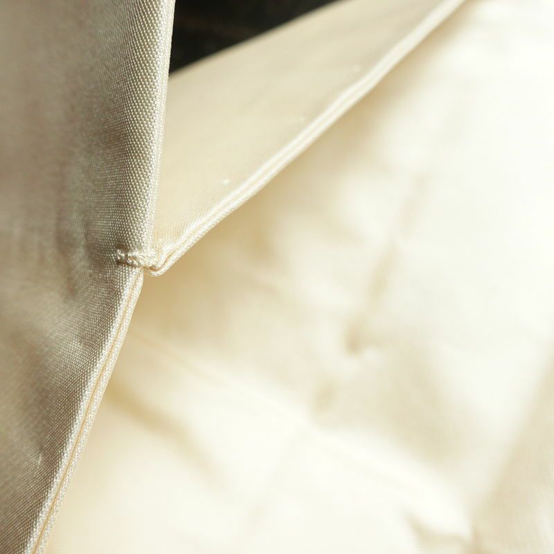 名古屋帯 太鼓柄 正絹 花柄 名古屋仕立て 帯 白_画像20