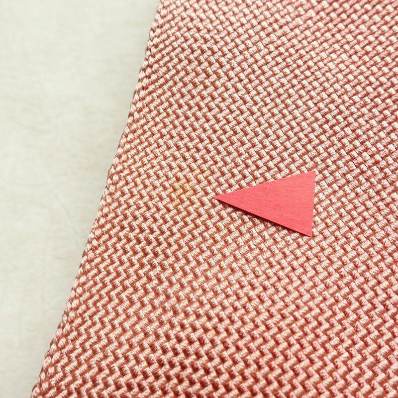 名古屋帯 全通柄 正絹 その他の柄 名古屋仕立て 帯 ピンク_画像4