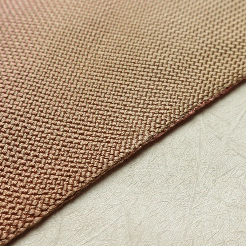 名古屋帯 全通柄 正絹 その他の柄 名古屋仕立て 帯 ピンク_画像12