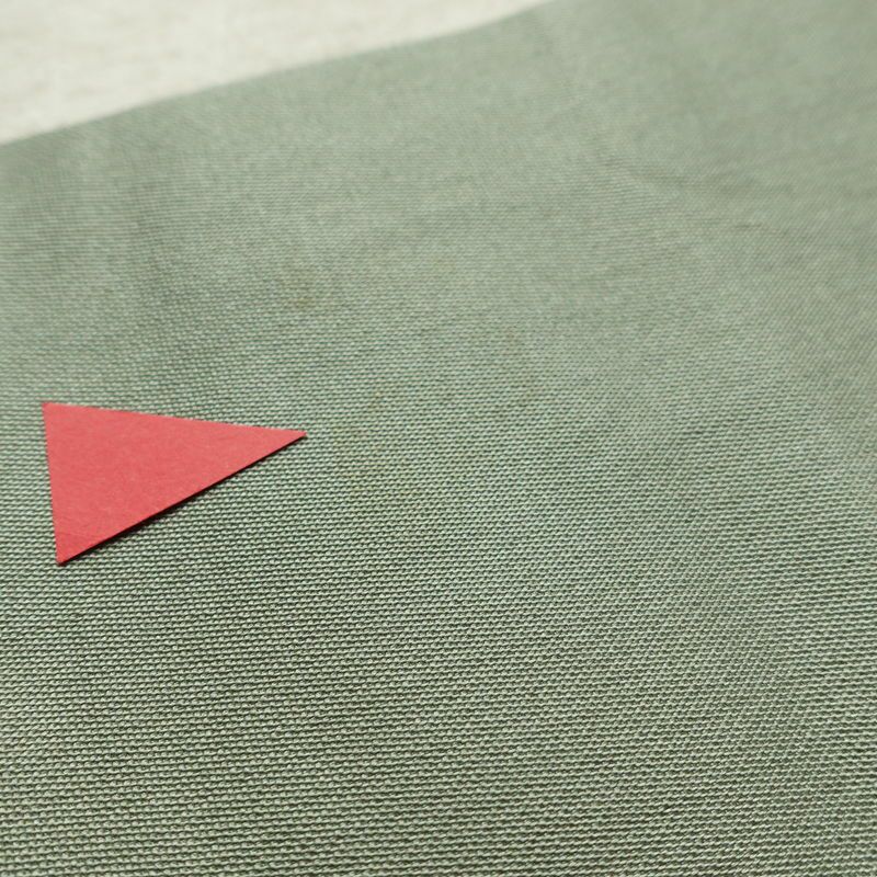 名古屋帯 太鼓柄 正絹 幾何学柄・抽象柄 名古屋仕立て 箔 帯 緑・うぐいす色_画像14