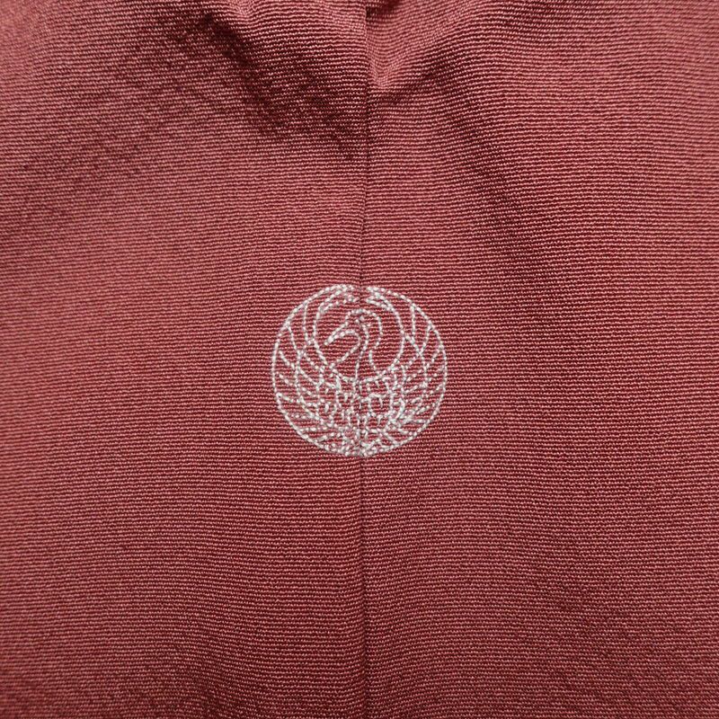 色留袖 一つ紋付き 正絹 古典柄 袷仕立て 身丈158cm 裄丈65cm 箔 刺繍 共八掛 金彩 フォーマル 着物 ピンク_画像13