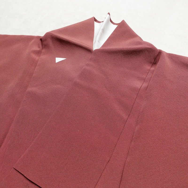 色留袖 一つ紋付き 正絹 古典柄 袷仕立て 身丈158cm 裄丈65cm 箔 刺繍 共八掛 金彩 フォーマル 着物 ピンク_画像16