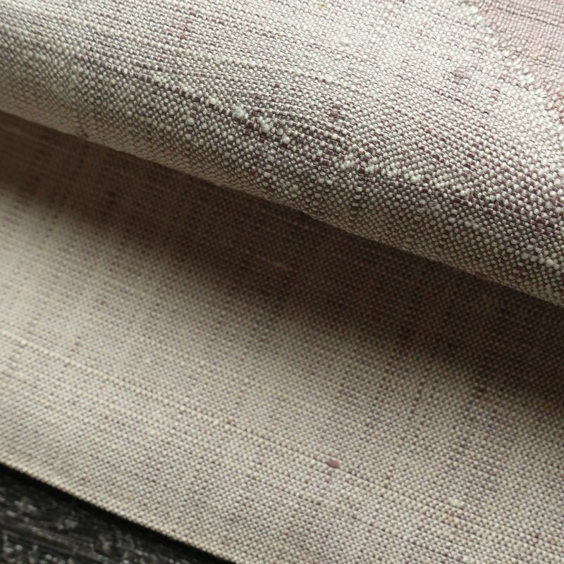 名古屋帯 太鼓柄 正絹 幾何学柄・抽象柄 松葉仕立て 帯 多色使い_画像6