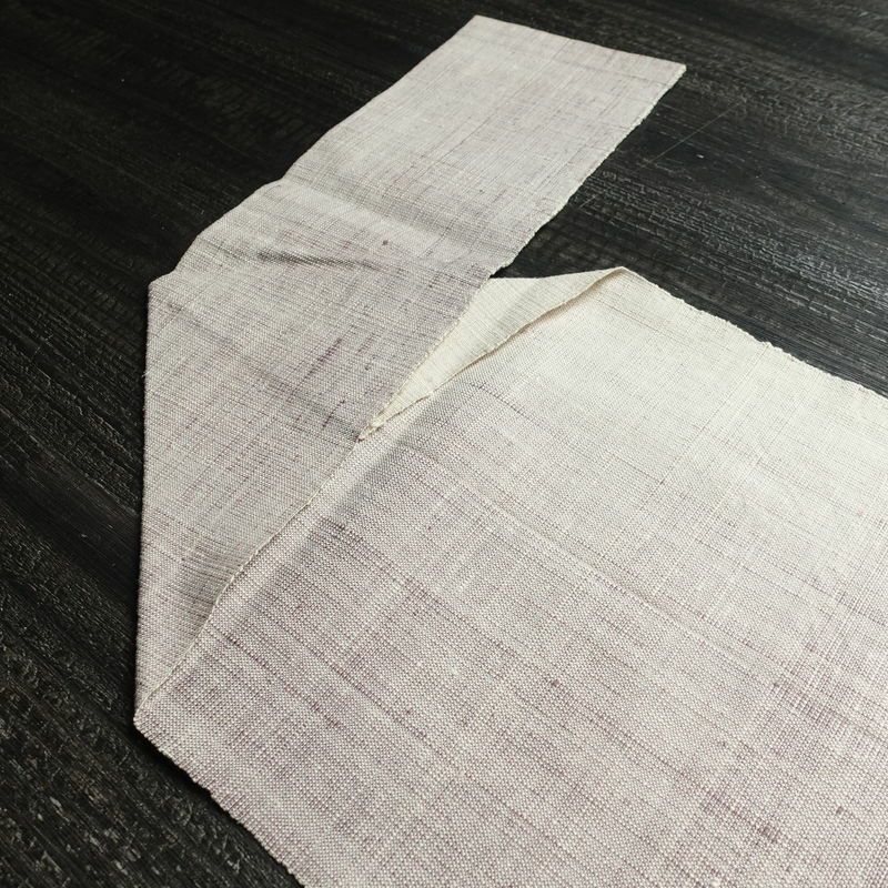 名古屋帯 太鼓柄 正絹 幾何学柄・抽象柄 松葉仕立て 帯 多色使い_画像17