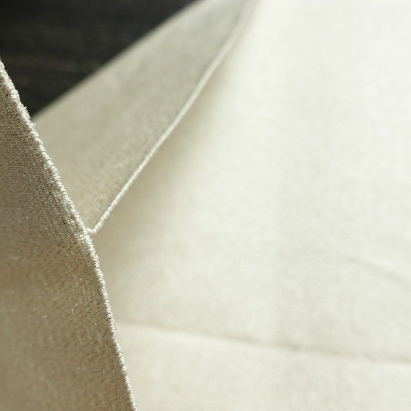 名古屋帯 つづれ織 太鼓柄 正絹 幾何学柄・抽象柄 松葉仕立て 銀糸 帯 金・銀_画像18