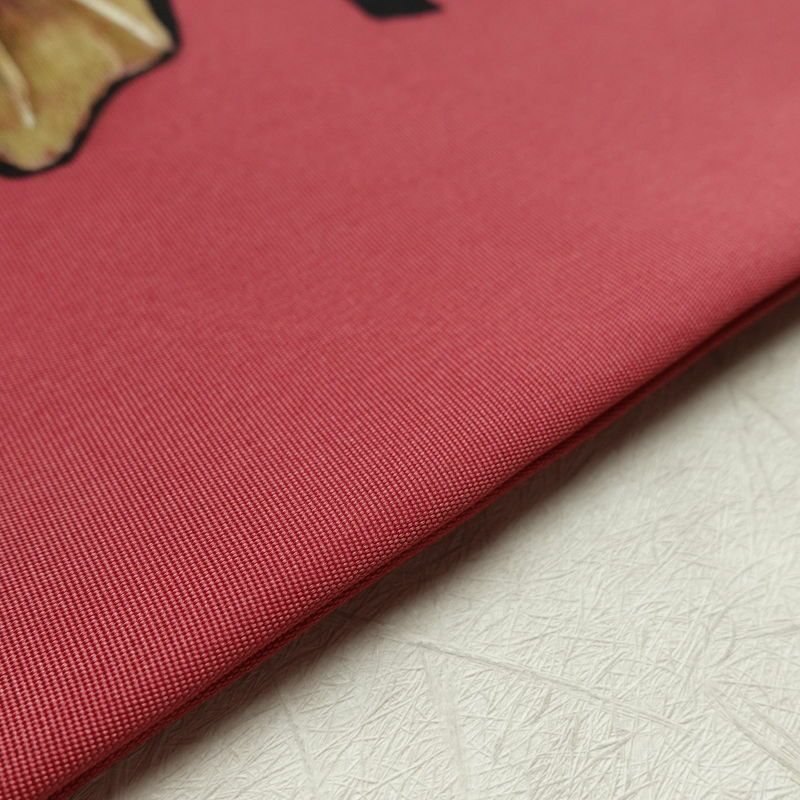 名古屋帯 太鼓柄 正絹 木の葉・植物柄 名古屋仕立て 帯 ピンク_画像12