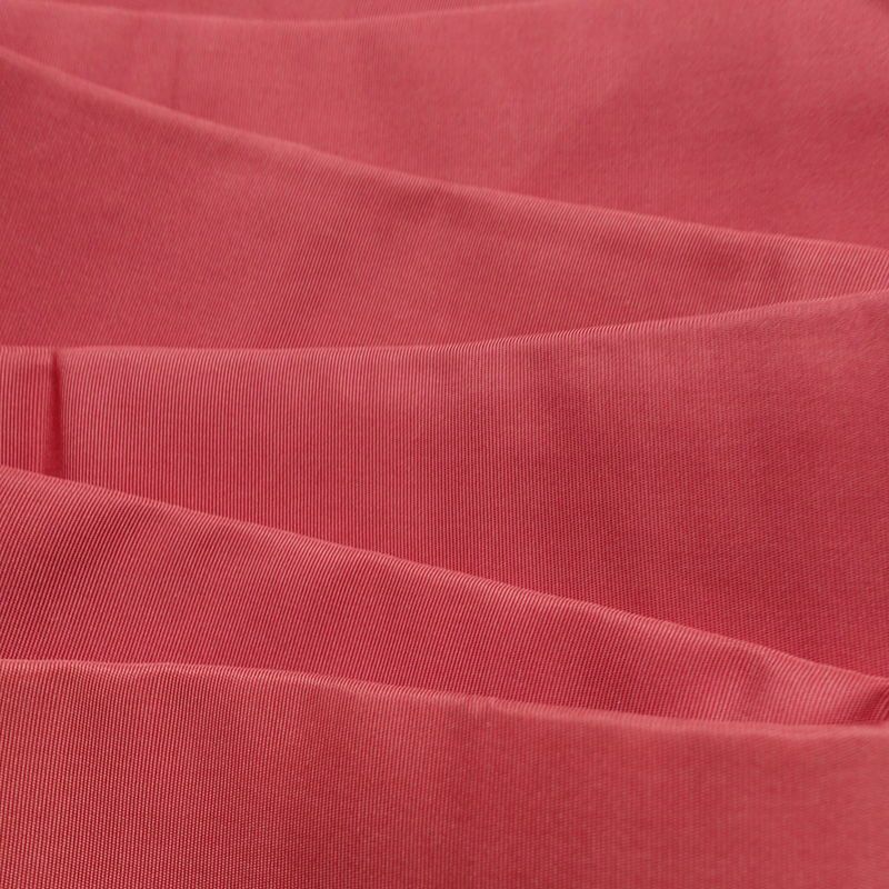 名古屋帯 太鼓柄 正絹 木の葉・植物柄 名古屋仕立て 帯 ピンク_画像17