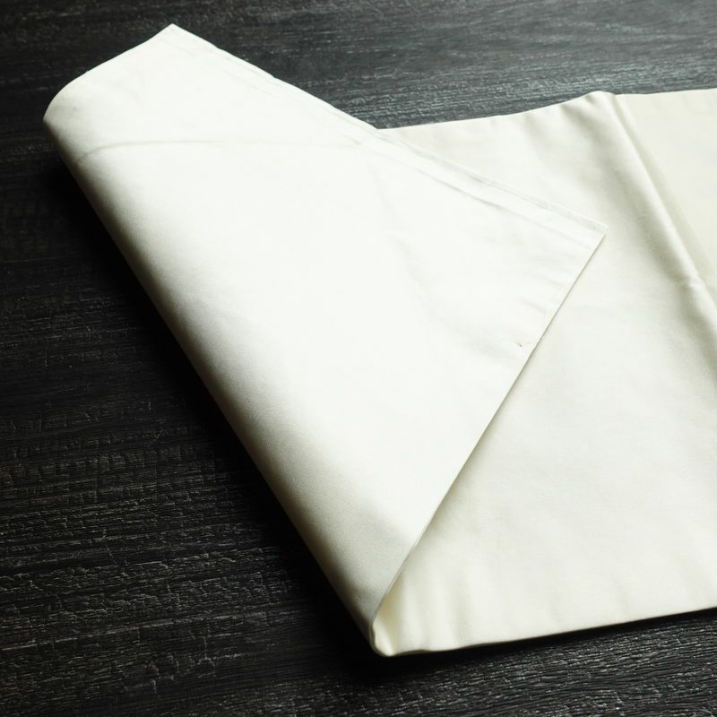 名古屋帯 太鼓柄 しつけ糸付き 正絹 人物・動物柄 名古屋仕立て 箔 帯 白_画像9