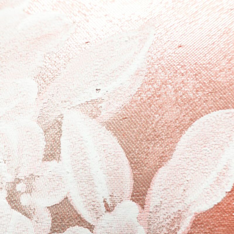 名古屋帯 太鼓柄 正絹 花柄 名古屋仕立て 箔 刺繍 帯 金・銀_画像5