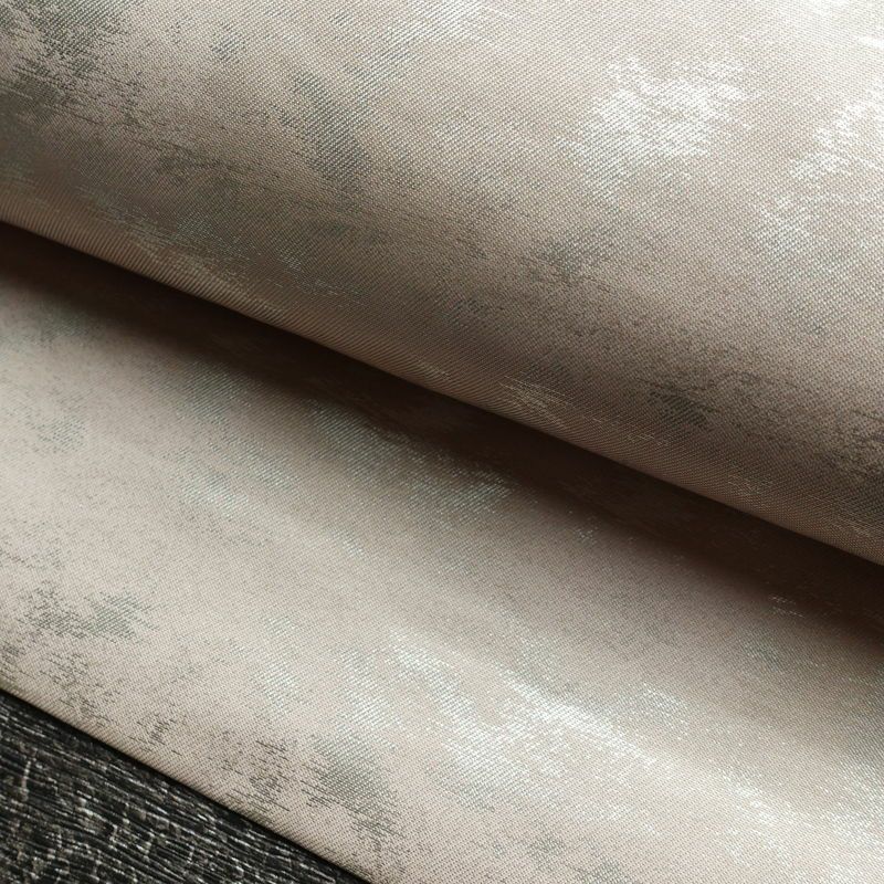 名古屋帯 太鼓柄 良品 正絹 木の葉・植物柄 名古屋仕立て 箔 帯 グレー_画像7