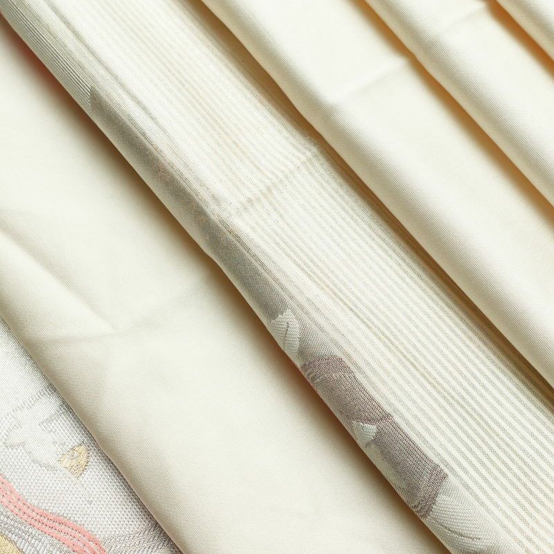 名古屋帯 太鼓柄 正絹 通し仕立て 箔 帯 金・銀_画像20