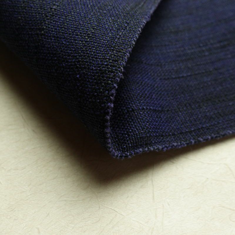 名古屋帯 太鼓柄 美品 正絹 幾何学柄・抽象柄 松葉仕立て 帯 青・紺_画像10