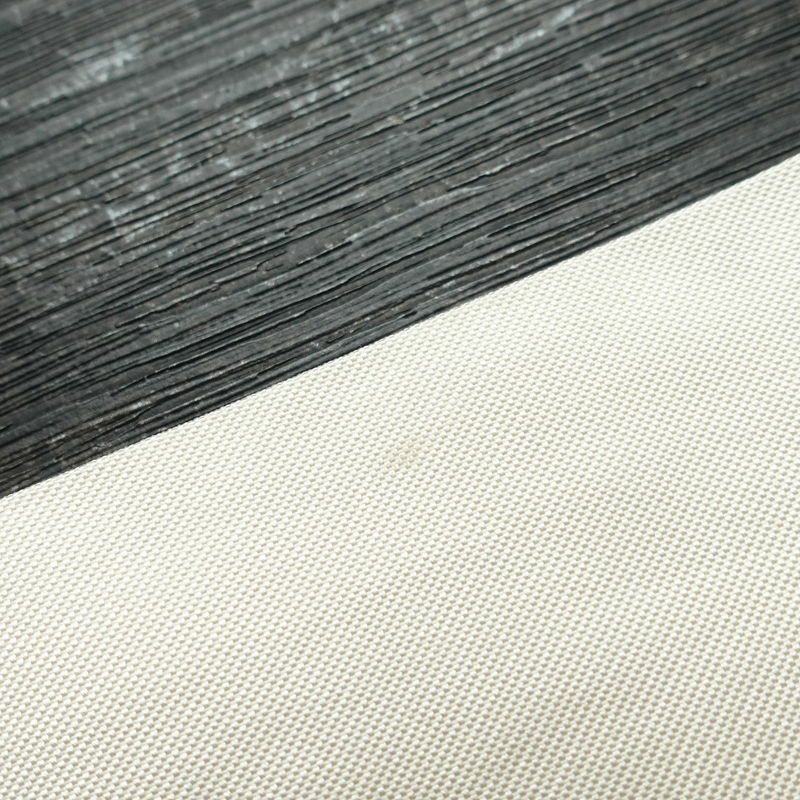 名古屋帯 六通柄 正絹 幾何学柄・抽象柄 名古屋仕立て 箔 帯 金・銀_画像13