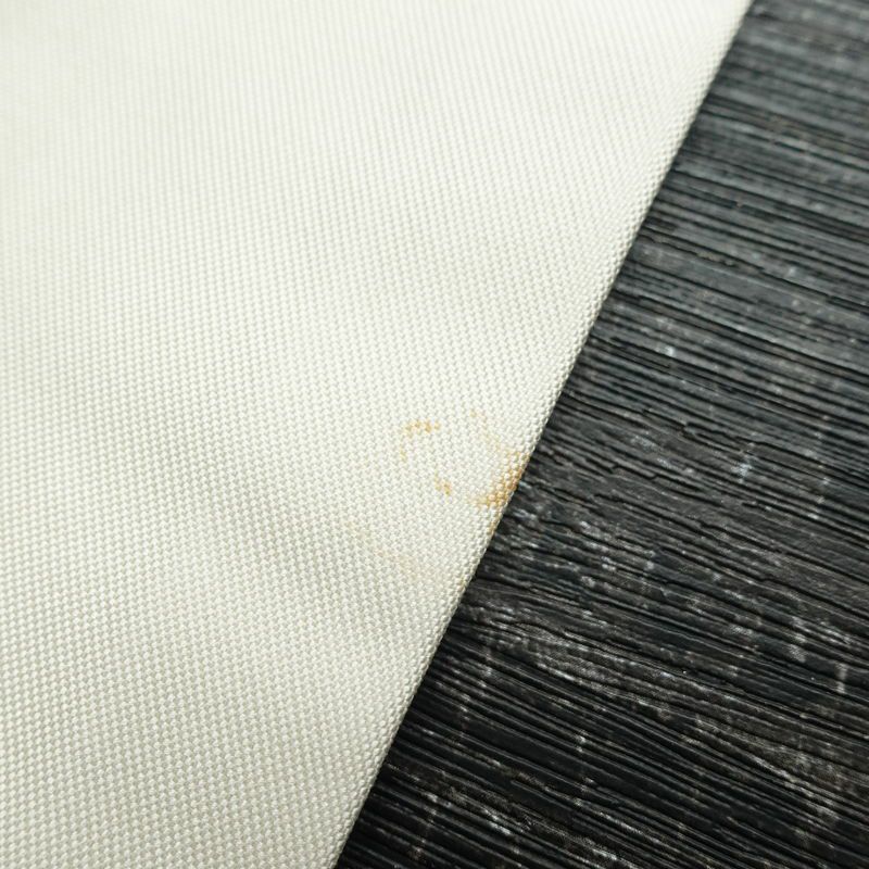 名古屋帯 六通柄 正絹 幾何学柄・抽象柄 名古屋仕立て 箔 帯 金・銀_画像17