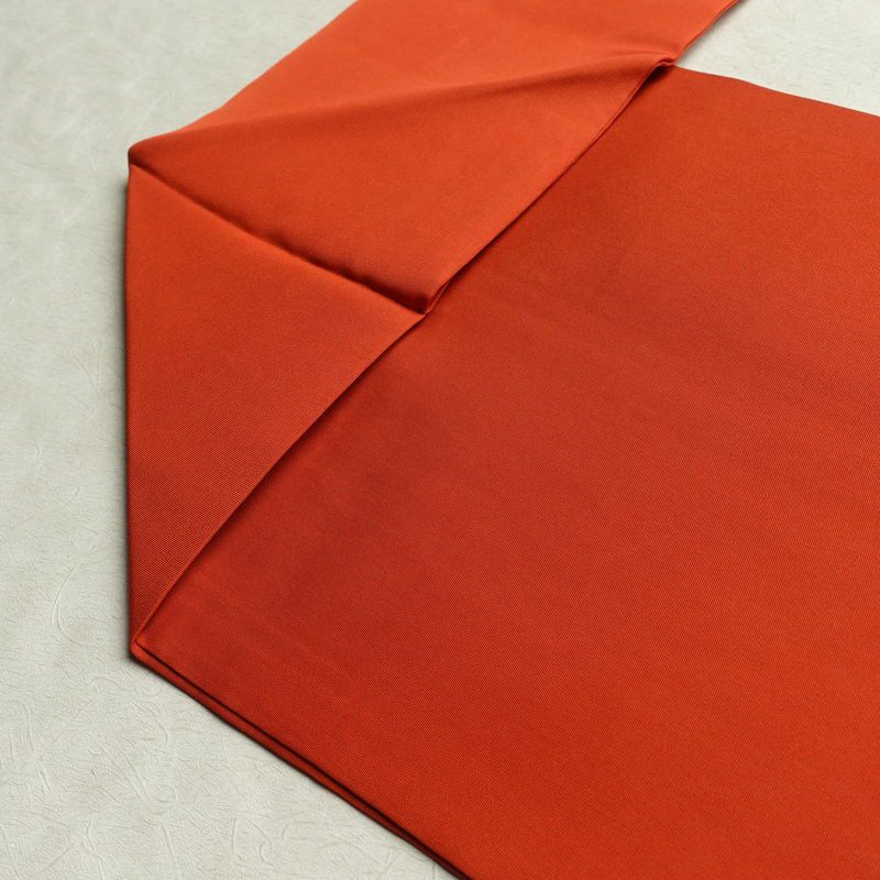 名古屋帯 太鼓柄 良品 金駒刺繍 正絹 花柄 名古屋仕立て 帯 橙_画像19