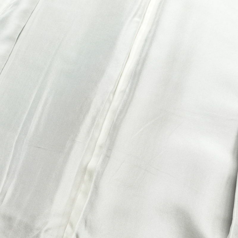 小紋 縮緬 正絹 人物・動物柄 袷仕立て 身丈159cm 裄丈64cm 着物 ピンク_画像18