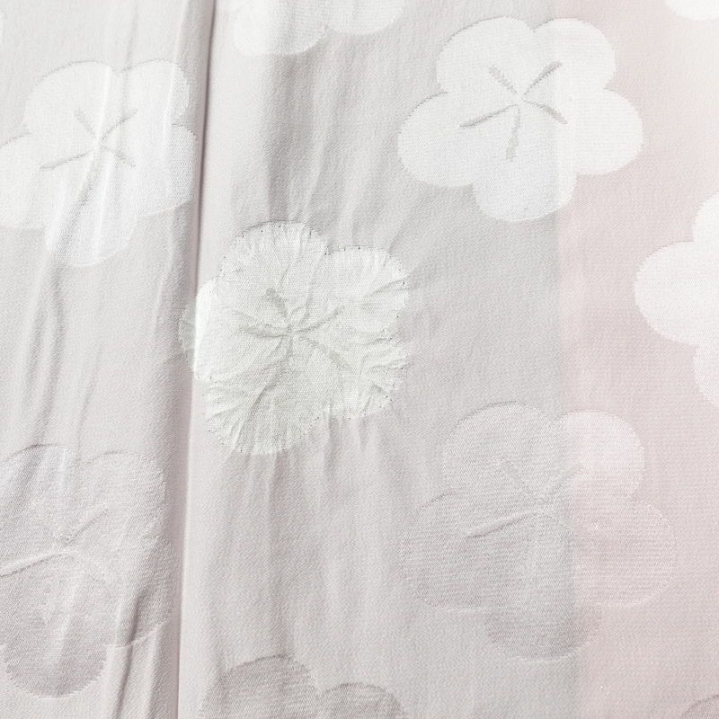 長襦袢 絞り 正絹 花柄 袖無双・胴抜き 身丈115cm 裄丈62.5cm フォーマル ピンク_画像6