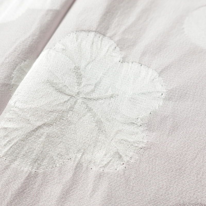 長襦袢 絞り 正絹 花柄 袖無双・胴抜き 身丈115cm 裄丈62.5cm フォーマル ピンク_画像7