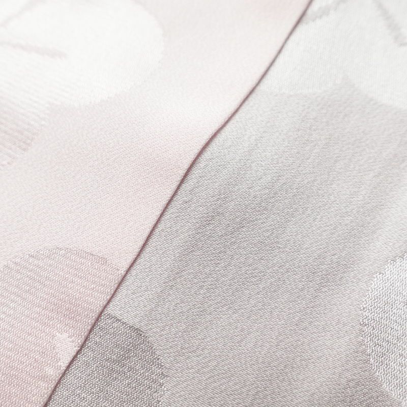 長襦袢 絞り 正絹 花柄 袖無双・胴抜き 身丈115cm 裄丈62.5cm フォーマル ピンク_画像9