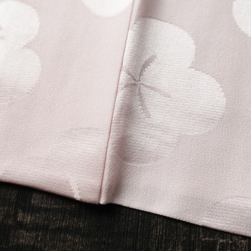 長襦袢 絞り 正絹 花柄 袖無双・胴抜き 身丈115cm 裄丈62.5cm フォーマル ピンク_画像11