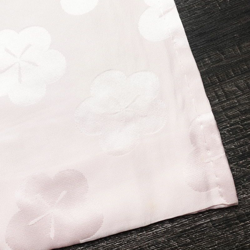 長襦袢 絞り 正絹 花柄 袖無双・胴抜き 身丈115cm 裄丈62.5cm フォーマル ピンク_画像14