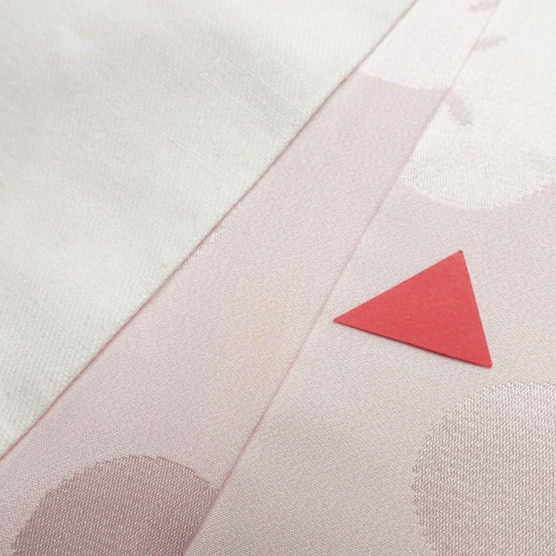 長襦袢 絞り 正絹 花柄 袖無双・胴抜き 身丈115cm 裄丈62.5cm フォーマル ピンク_画像16