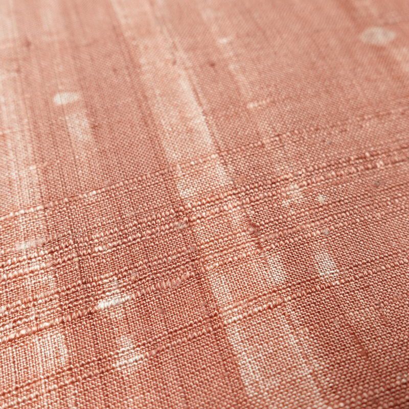 紬 正絹 縞柄・線柄 袷仕立て 身丈166cm 裄丈66.5cm 着物 ピンク_画像8