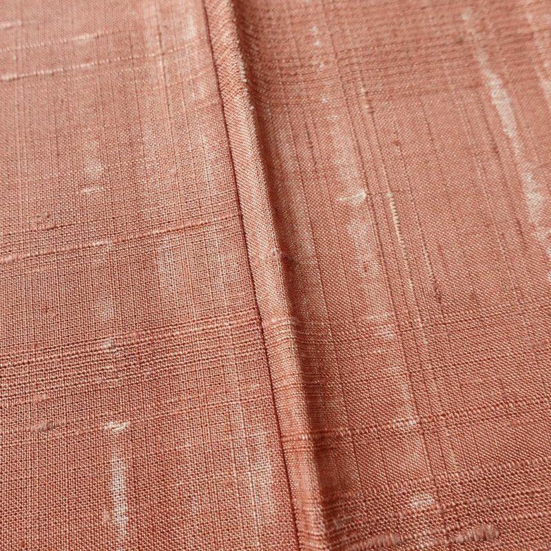 紬 正絹 縞柄・線柄 袷仕立て 身丈166cm 裄丈66.5cm 着物 ピンク_画像10