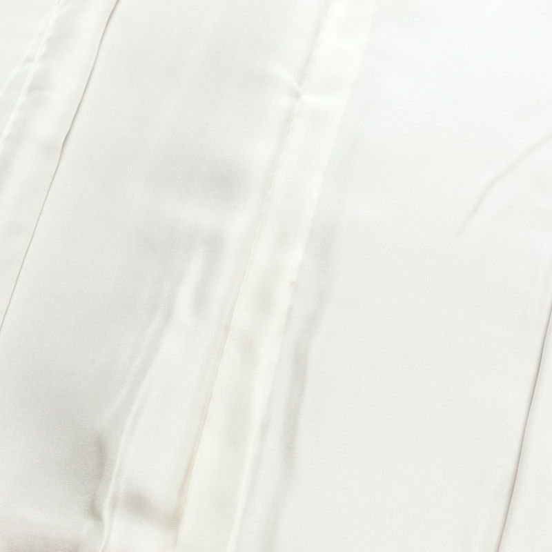 付け下げ 良品 しつけ糸付き 正絹 花柄 袷仕立て 身丈154.5cm 裄丈64cm フォーマル 着物 ピンク_画像18