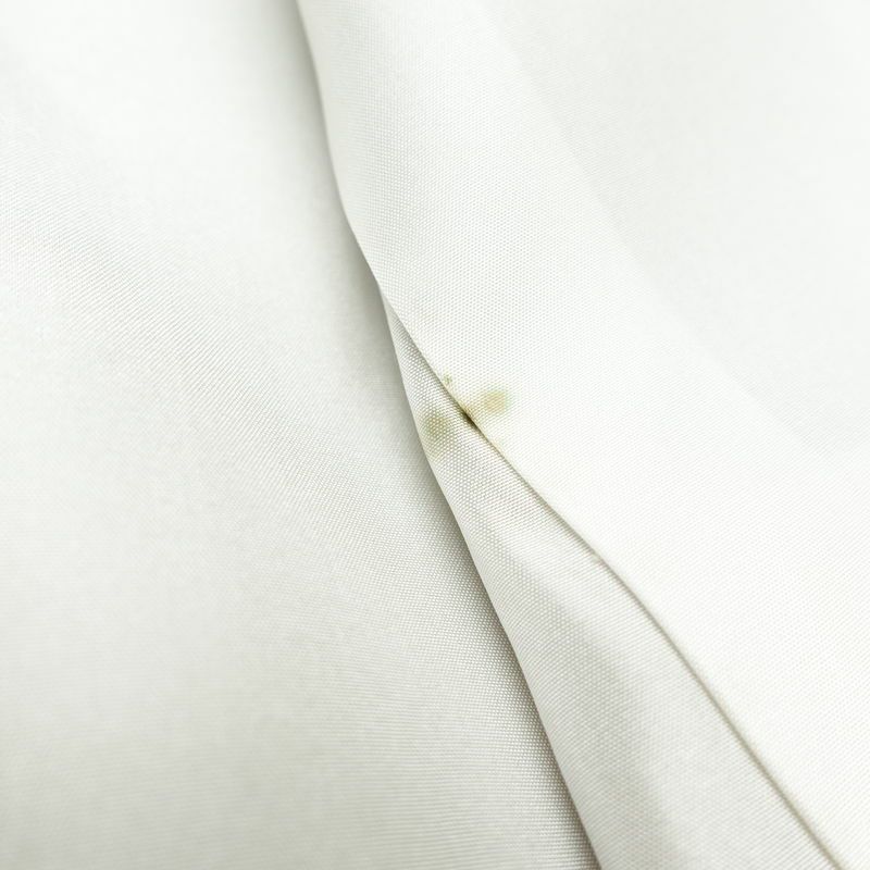 紬 正絹 無地 袷仕立て 身丈164.5cm 裄丈67cm 着物 黄・黄土色_画像20