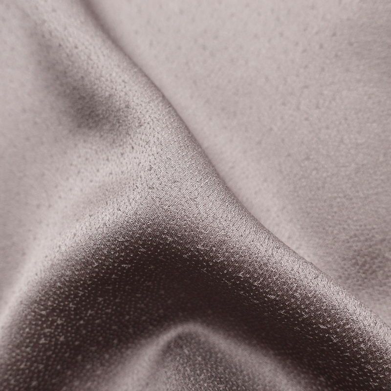 付け下げ 良品 一つ紋付き 正絹 木の葉・植物柄 袷仕立て 身丈154cm 裄丈64cm フォーマル 着物 紫・藤色_画像21