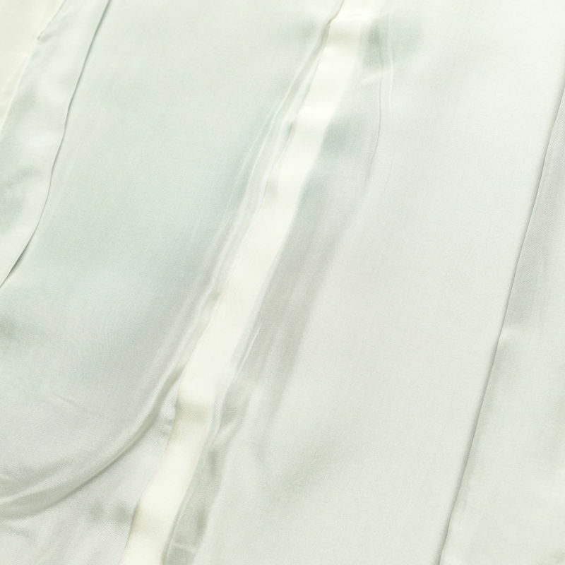 色無地 一つ紋付き 正絹 無地 袷仕立て 身丈162cm 裄丈68.5cm フォーマル 着物 青・紺_画像19