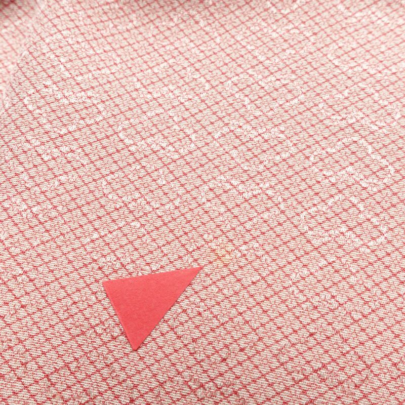 色無地 良品 一つ紋付き 正絹 古典柄 袷仕立て 身丈163.5cm 裄丈67.5cm 一部しつけ糸付き フォーマル 着物 ピンク_画像16