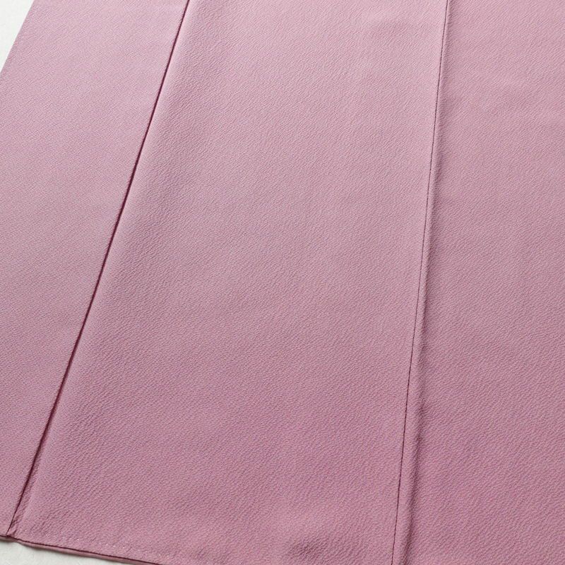 色無地 一つ紋付き 正絹 無地 袷仕立て 身丈161.5cm 裄丈67cm フォーマル 着物 ピンク_画像4