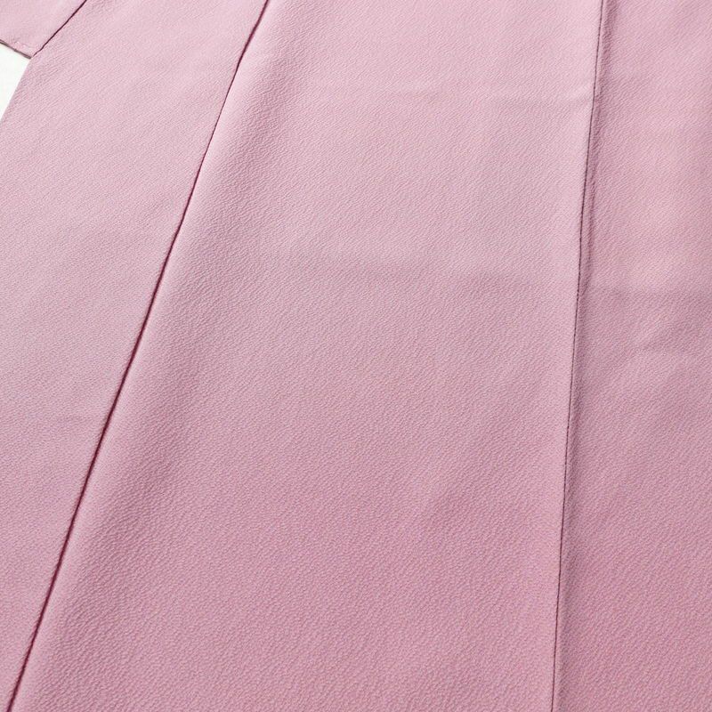 色無地 一つ紋付き 正絹 無地 袷仕立て 身丈161.5cm 裄丈67cm フォーマル 着物 ピンク_画像5