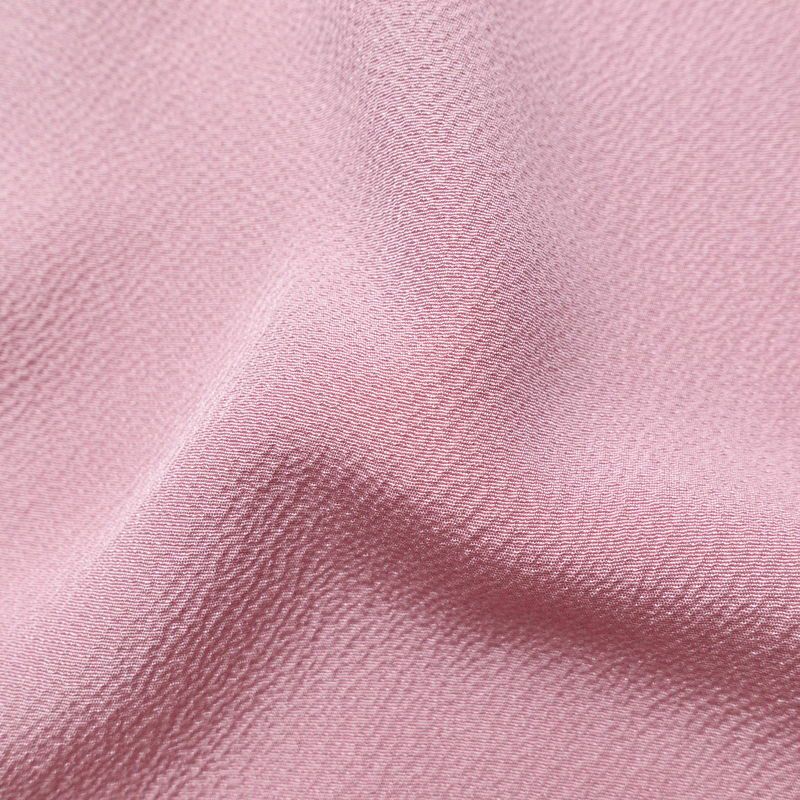 色無地 一つ紋付き 正絹 無地 袷仕立て 身丈161.5cm 裄丈67cm フォーマル 着物 ピンク_画像21