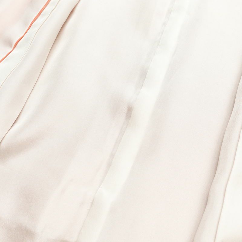 色留袖 三つ紋付き 正絹 花柄 袷仕立て 身丈166cm 裄丈69cm 箔 刺繍 共八掛 金彩 フォーマル 着物 ピンク_画像20