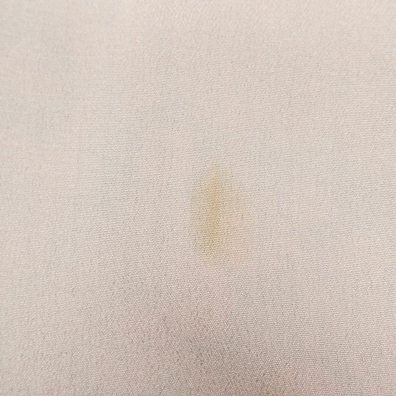 小紋 しつけ糸付き 正絹 花柄 袷仕立て 身丈167cm 裄丈67.5cm 着物 黒_画像18