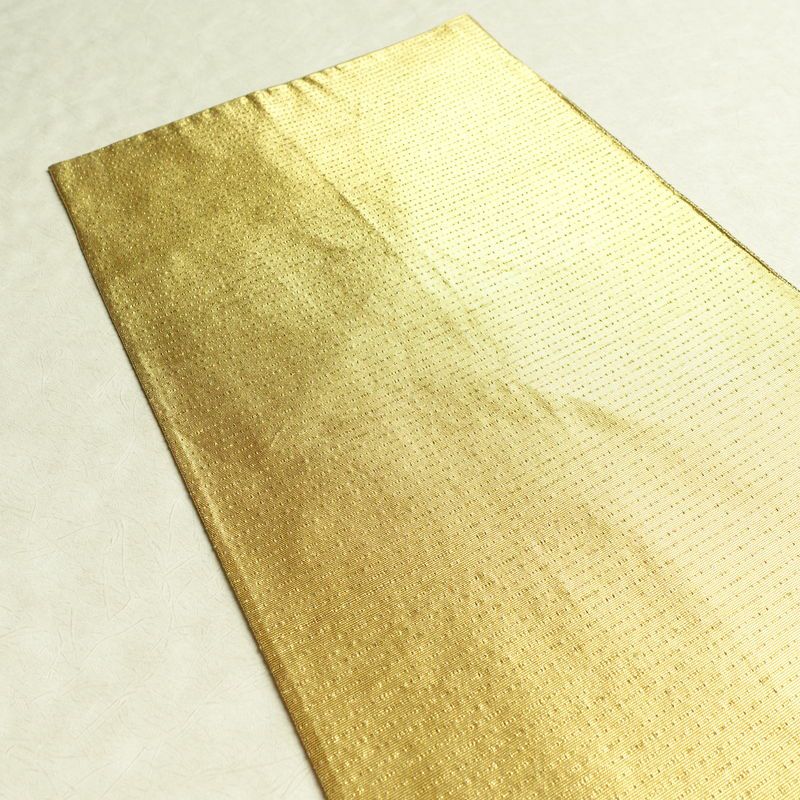 袋帯 太鼓柄 フォーマル用 正絹 幾何学柄・抽象柄 箔 帯 金・銀_画像16