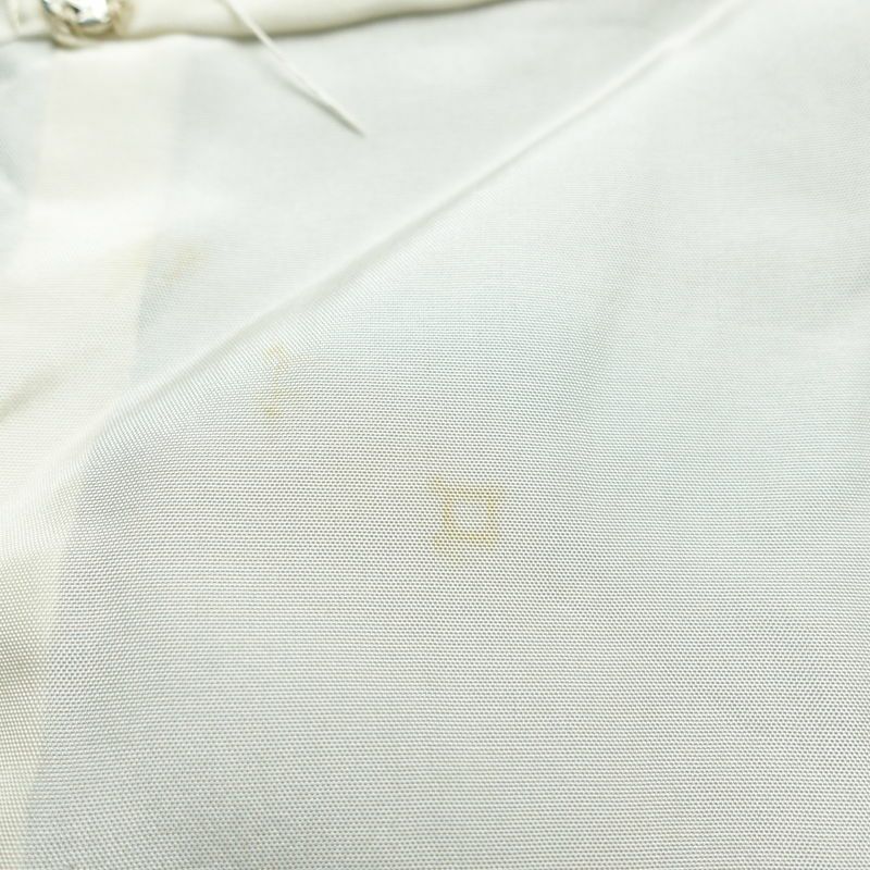 訪問着 縮緬 正絹 花柄 袷仕立て 身丈151.5cm 裄丈65cm 箔 金彩 フォーマル 着物 青・紺_画像20