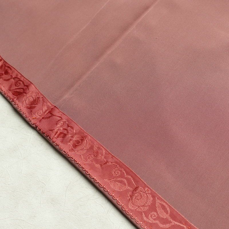 紬 正絹 木の葉・植物柄 袷仕立て 身丈161.5cm 裄丈64.5cm 着物 グレー_画像20