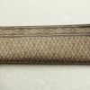袋帯 六通柄 美品 一般用 正絹 幾何学柄・抽象柄 帯 茶_画像14