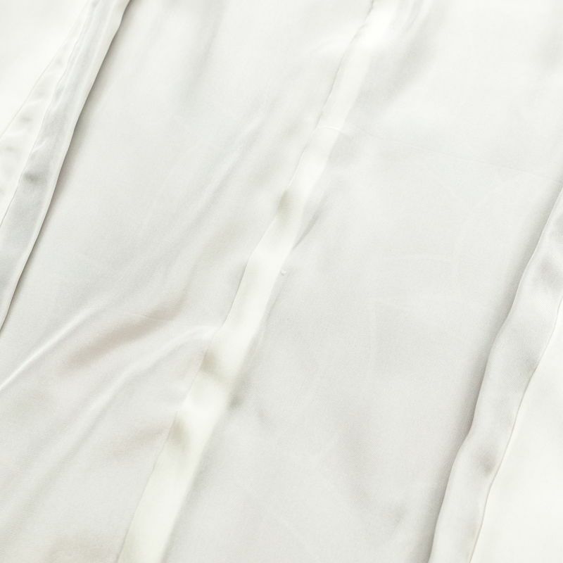 小紋 良品 縮緬 正絹 幾何学柄・抽象柄 袷仕立て 身丈162.5cm 裄丈68cm 一部しつけ糸付き 着物 ピンク_画像18