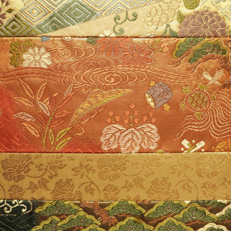 袋帯 六通柄 良品 フォーマル用 正絹 箔 金糸 帯 多色使い_画像2