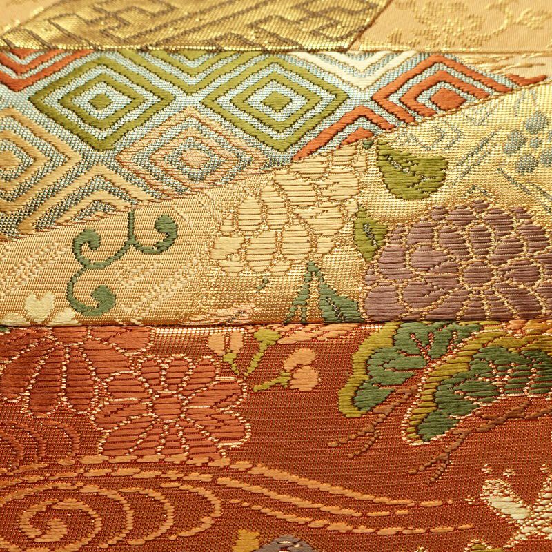 袋帯 六通柄 良品 フォーマル用 正絹 箔 金糸 帯 多色使い_画像4