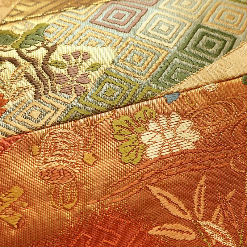 袋帯 六通柄 良品 フォーマル用 正絹 箔 金糸 帯 多色使い_画像5