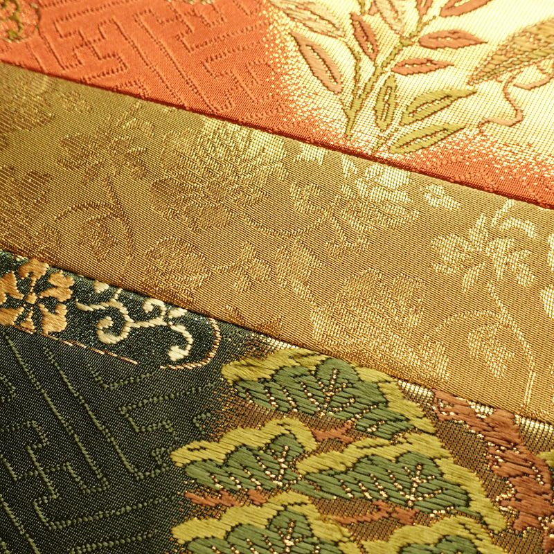 袋帯 六通柄 良品 フォーマル用 正絹 箔 金糸 帯 多色使い_画像6