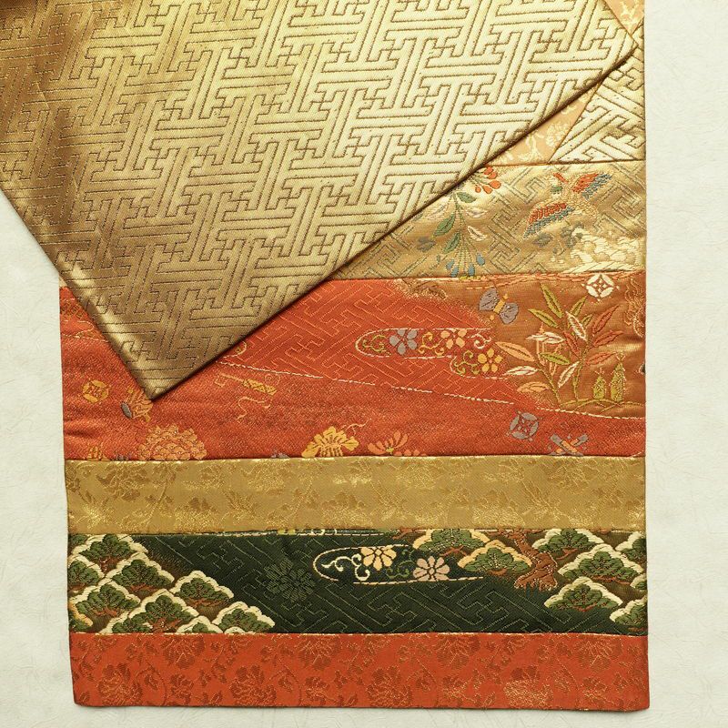袋帯 六通柄 良品 フォーマル用 正絹 箔 金糸 帯 多色使い_画像13